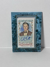 2026 Topps Allen & Ginter Colin Jost Framed Mini Blue Auto /50 SNL MA-JOST Rare picture