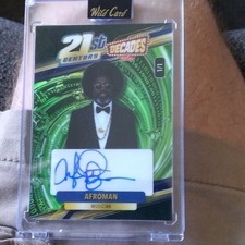 Wild Card 21st Century Decades: Afroman #2D2GR6-AFA Auto 1/1 2026 picture