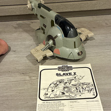 Kenner Star Wars Empire Strikes Back Slave I Space Ship Vehicle w/ Instructions picture