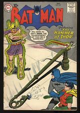 Batman #127 VG 4.0 The Hammer of Thor Swan/Kaye Cover DC Comics 1959 picture