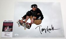 TONY HAWK SIGNED 11x14 PHOTO SKATEBOARD LEGEND BIRDHOUSE AUTOGRAPHED +JSA COA picture