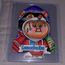 2023 Garbage Pail Kids Intergoolactic Mayhem sketch card by artist robert harris picture