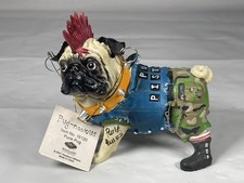 Westland Giftware Punk Rock Pugnacious Pug picture