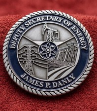 Rare Authentic Trump 47 Deputy Energy Secretary James P. Danly Challenge Coin picture