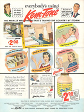 1943 Kem Tone housepaint vintage PRINT AD miracle wall finish covers in one coat picture