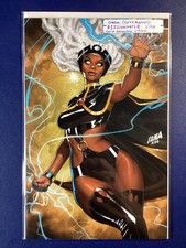 🔥STORM #1ILLUMINATI.B NM+ 9.6 EXCLUSIVE VIRGIN COVER BY 🧬DAVID NAKAYAMA🧬 picture