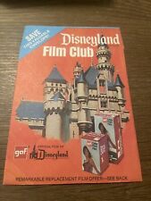 Walt Disney Productions 🎥 Disneyland Film Club GAF Unused Remarkable Very Rare picture