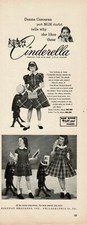 1952 ROSENAU BROS. Cinderella Frock Dress DONNA CORCORAN Child Star Vintage Ad picture