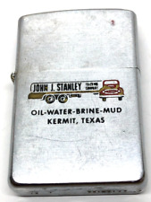 Vintage Zippo Lighter Circa 1959 Advertising Kermit TX Oilfield picture
