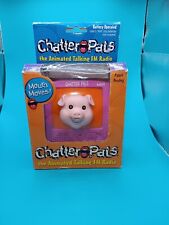 Pro-Motions Chatter Pals Animated Novelty Talking Pig FM Radio PM31918 2002 picture