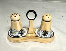 Vintage Noritake Art Deco  Salt and Pepper Shakers Set picture