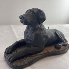 Michael Roche Golden Retriever Labrador Wax Candle Figurine picture