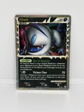 Absol Prime Holo Rare HS Triumphant 91/102 Pokémon Card, Read Description, LP picture