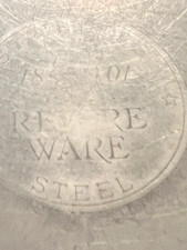 6 Qt 10in 1977 STAR Revere Ware Mix Bowl VTG 1801 Stainless Steel O Ring USA picture