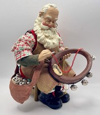 Vintage Possible Dreams Clothtique Santa Claus Figurine Last Minute Prep #15060 picture