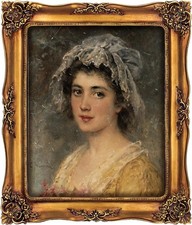 8x10 Vintage Style Picture Frame - Antique Ornate Baroque Motif Picture Frame picture