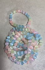 10pcs 8mm Natural colorful  selenite  bracelets beads picture