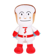 Anpanman Official Plush Doll Series :  Shokupanman SD 36cm Soft picture