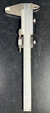 Vintage MITUTOYO 7” Stainless Steel Vernier Caliper Machinists Tool JAPAN picture