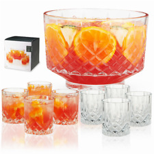 Admiral Punch Bowl with Tumblers by Viski picture