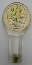 Vintage Anchor Brewing Co Old Foghorn Barley Wine Style Ale Beer Tap Handle SF picture