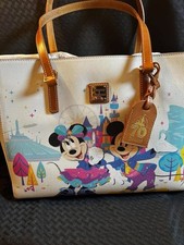 Dooney & Bourke Mickey Mouse and Friends Tote Bag – Disneyland 70th Anniversary picture