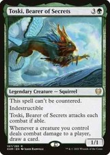 Toski, Bearer of Secrets Commander Deck MTG Magic the Gathering picture