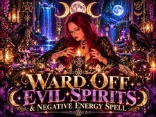 Ward Off Evil Spirits & Negative Energy Spell Banishing Ritual picture