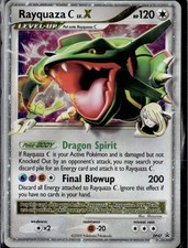Rayquaza C LV.X Holo Promo Diamond and Pearl Promos DP47 LP picture