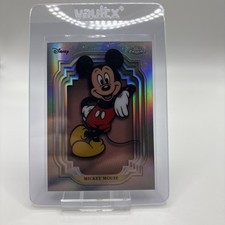 2024 Topps Chrome Disney Mickey Mouse Silver Refractor VERY SHARP picture