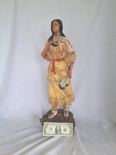 NATIVE AMERICAN INDIAN SQUAW/WOMAN Figurine 24