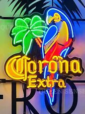 Corona Extra Parrot Palm Tree Beer Lamp Neon Light Sign 20