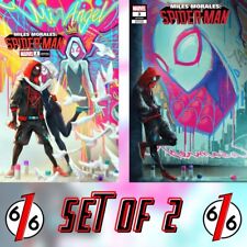 🔥🕷 MILES MORALES SPIDER-MAN 1 & 3 IVAN TAO 616 Comics Graffiti Variant Set picture
