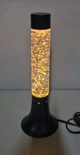 Vintage Oozy Glo Glitter Lava Lamp Retro Light Decor 15” EH-998 picture