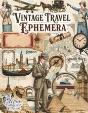 Vintage Travel Ephemera: Over 160 Ephemera Cut-Outs for Junk... picture