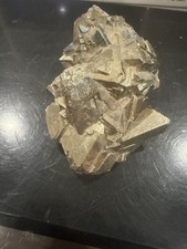 Awesome Large Natural Pyrite Crystal Cluster Peru 7.5 Ounce 214 Grams NICE picture