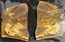 Biggs Jasper 2 Slabs Ready To Be Polished Very Unique Oregon Jasper R121 picture