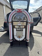Crosley CR1704A-WM Full Size Jukebox W/Phono/FM/CD/BT/AC with Adapter & Remote.. picture