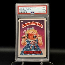 1987 Topps Garbage Pail Kids Cranky Kristin PSA 9 #269b Series 7 GPK Sticker VTG picture