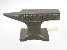 John Deere Anvil Farm Blacksmith Jewelry Man Cave Paperweight SAME DAY SHIPPING picture