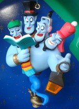 1990s ENESCO ORNAMENT ALADDIN GENIE GOOD TIDINGS, TIDINGS, TIDINGS, TIDINGS picture