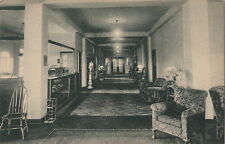Postcard Office + Entrance Dining Room Meadowside Mt Pocono PA  picture