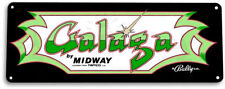 Galaga Classic Bally Midway Arcade Marquee Game Room Wall Decor Metal Tin Sign picture