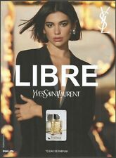 Dua Lipa - 2021 Print Ad(Not Real Perfume*) - Libre by Yves Saint Laurent picture