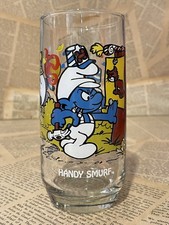 1980s/Smurf/Glass/Buy It Now Vintage USA/Smurf/Glass(80s) GL-057 Age14+ picture