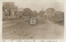 Main Street YORKTOWN VA Virginia Wait's RPPC Photo Postcard COPY picture