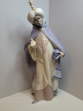 Lladro King Balthasar Nativity Figurine 5481 Signed Juan Lladro MINT w/Box LAP picture