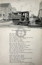 Nantucket MA Central Railroad 'Ode to Bug' 1909 RPPC Photo Postcard COPY picture
