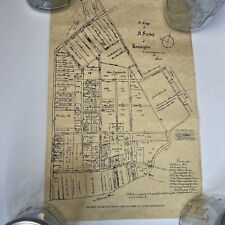 Historic Map Of Fishtown Lower Kensington Philadelphia Pennsylvania picture