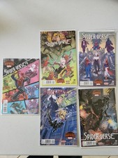 Spider‑Verse (Marvel 2015) #1–5 Complete Series NM Spider‑Gwen, Spider‑Ham, picture